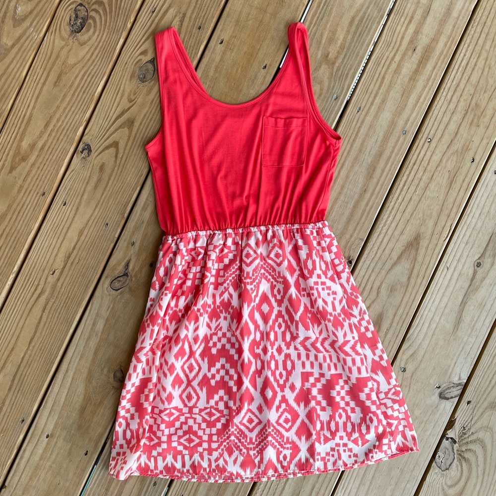 Aztec Print Mini Dress!